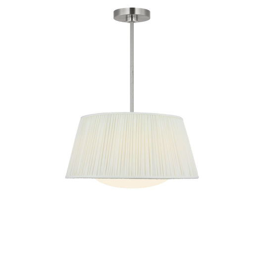 Vilera Three Light Pendant in Brushed Nickel