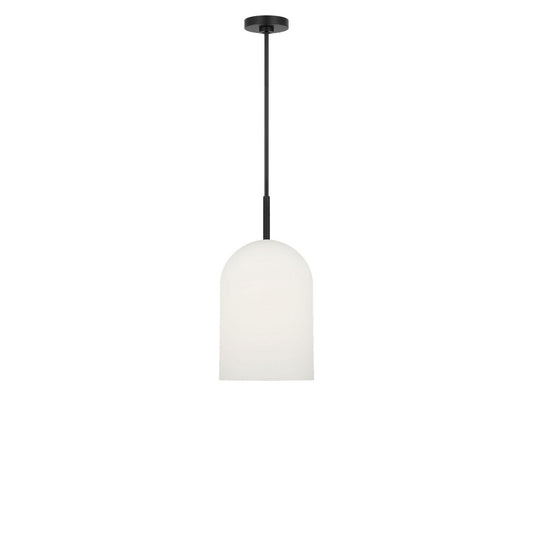 Neblina One Light Pendant in Midnight Black