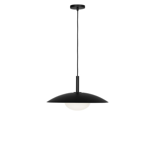 Mont One Light Pendant in Midnight Black