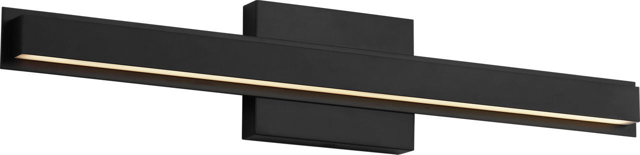 Aro LED Vanity in Midnight Black