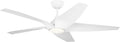 Dellwood 56" Ceiling Fan in Matte White