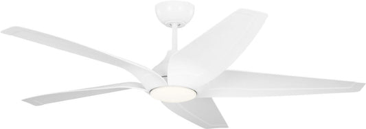 Dellwood 56" Ceiling Fan in Matte White