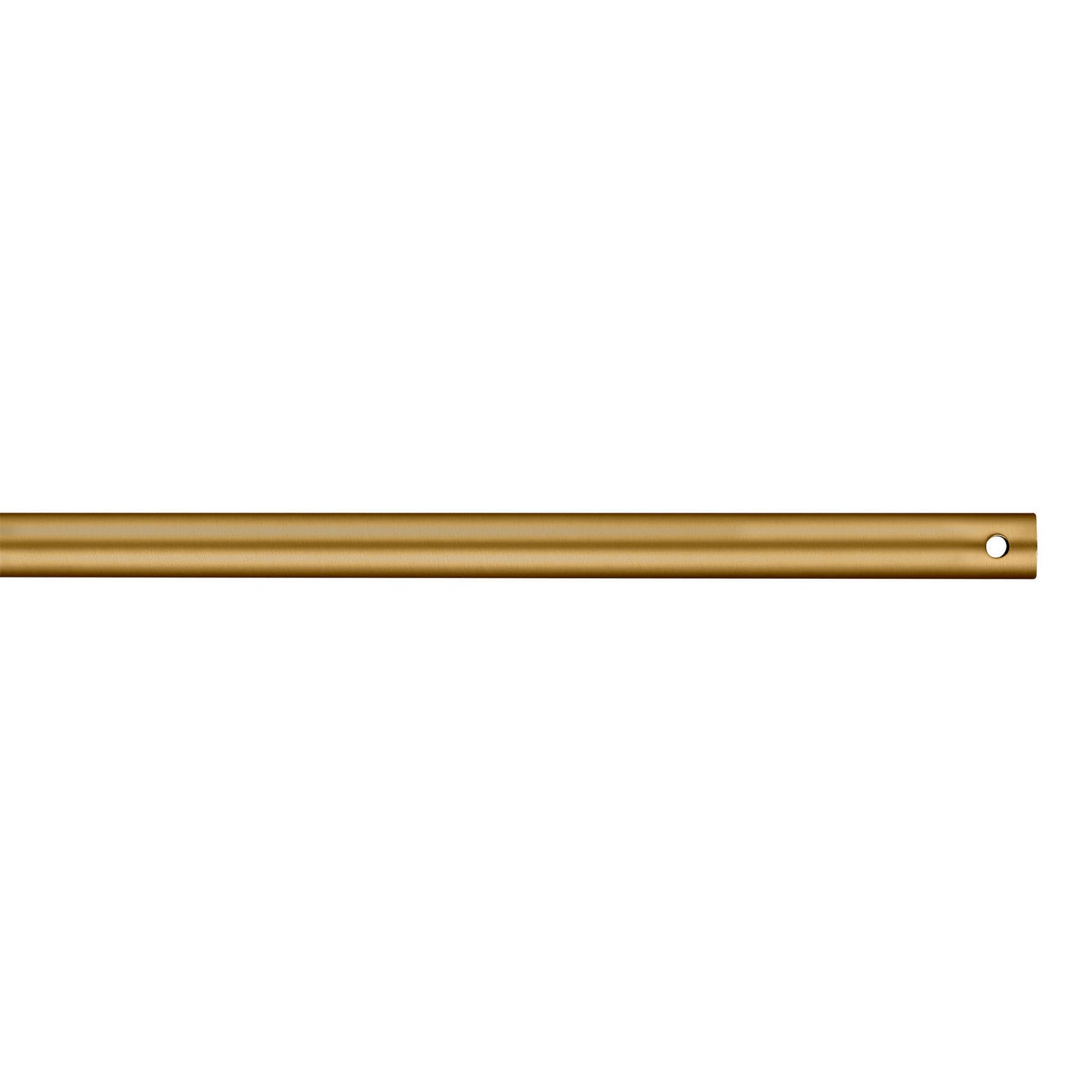 Universal Downrod Downrod in Burnished Brass