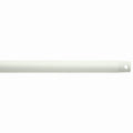 Downrod Ceiling Fan Downrod in Matte White