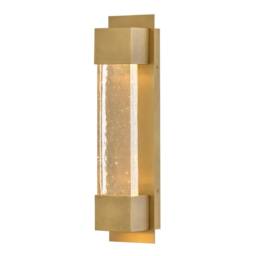 Rune LED Wall Sconce in Heritage Brass