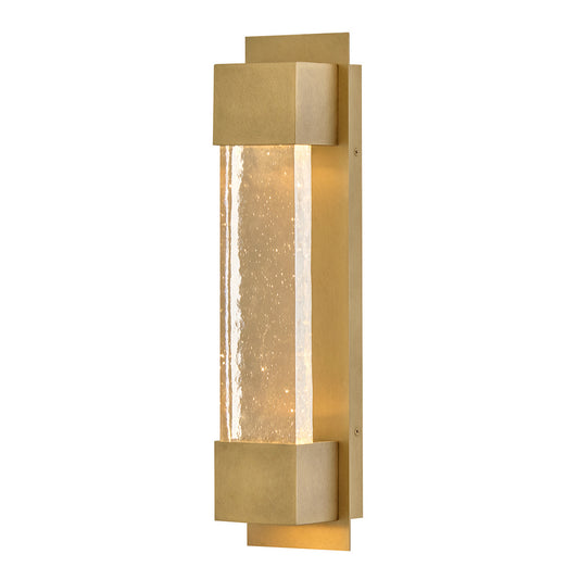 Rune LED Wall Sconce in Heritage Brass