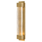 Rune LED Wall Sconce in Heritage Brass