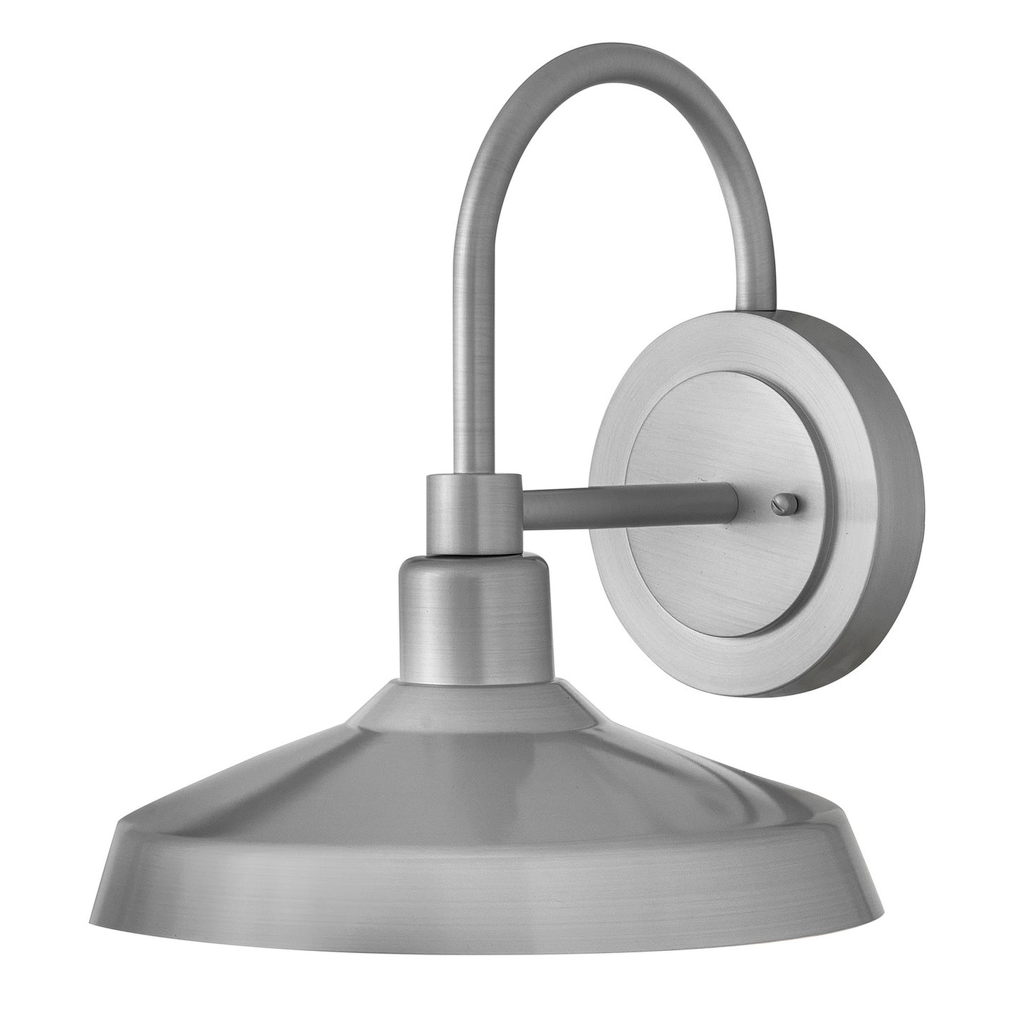 Forge LEDWall Mount Barn Light in Antique Brushed Aluminum
