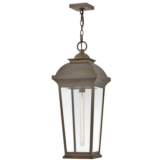 Hawthorne LED Pendant in Blackened Brass