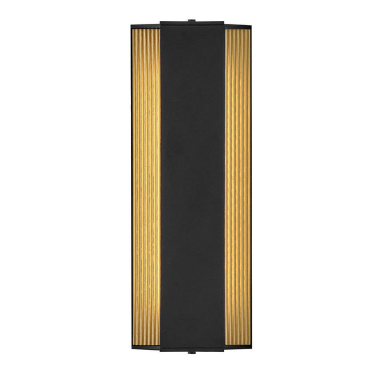 Strata LED Wall Sconce in Black