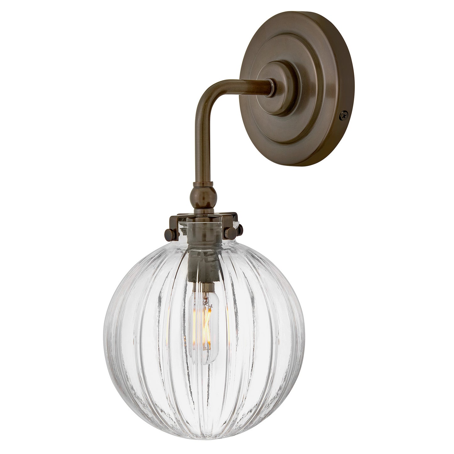 Helene LED Wall Sconce in Heritage Bronze