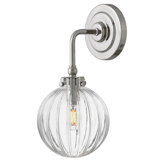 Helene LED Wall Sconce in Polished Nickel