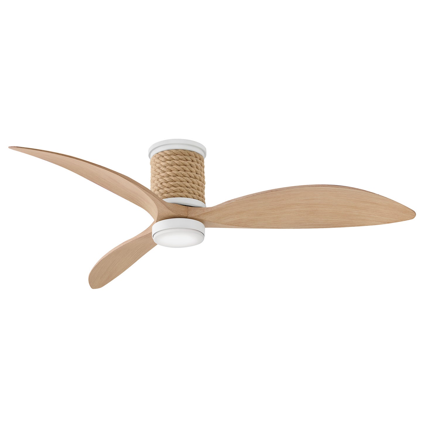 Marin Flush 60" Smart Fan in Matte White