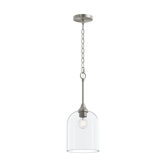 Ilia One Light Pendant in Brushed Nickel