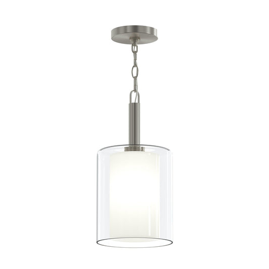 Mack One Light Pendant in Brushed Nickel