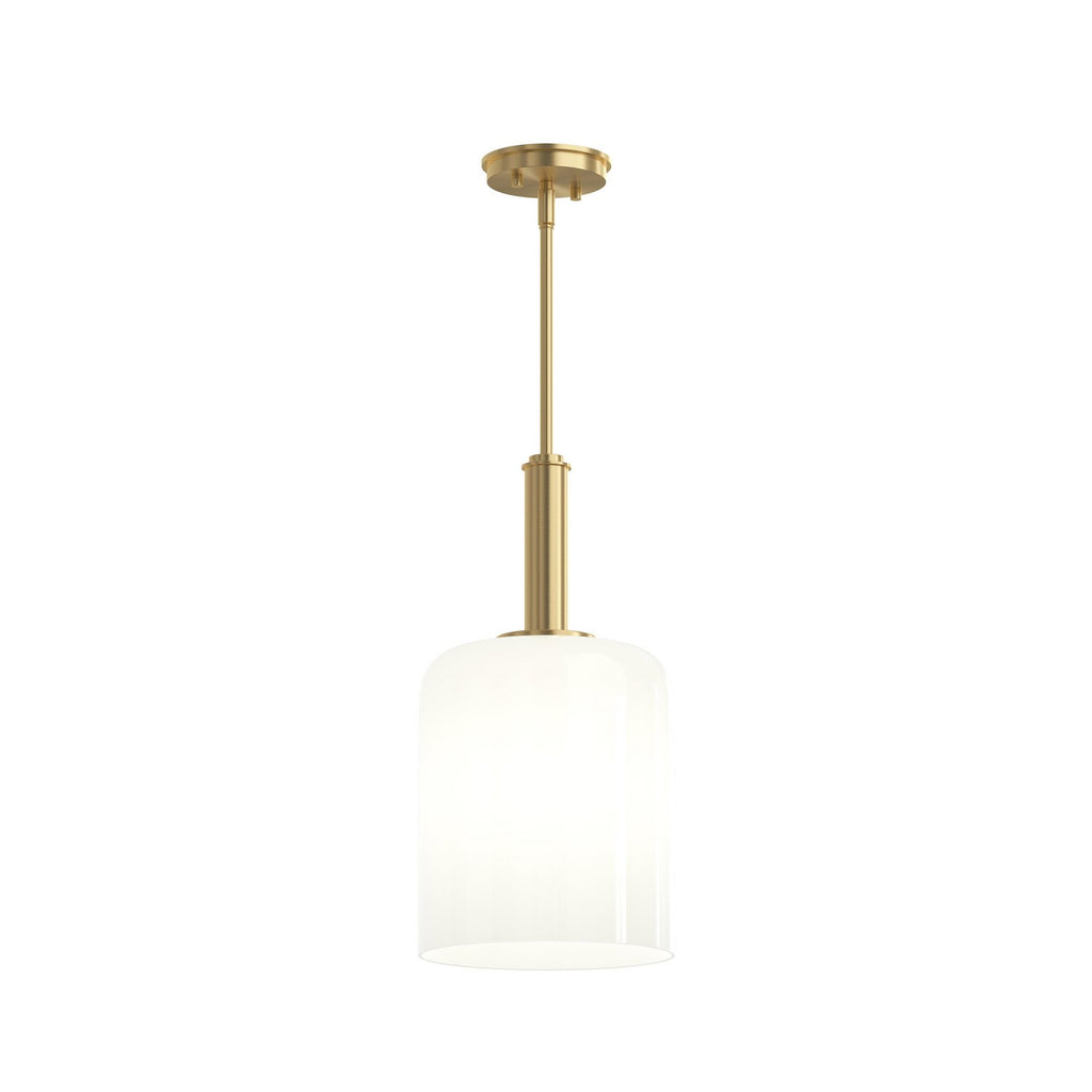 Reines One Light Pendant in Brushed Gold