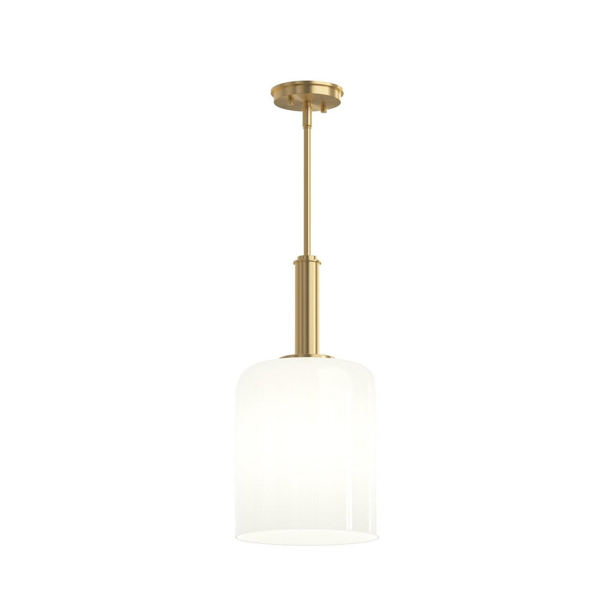 Reines One Light Pendant in Brushed Gold