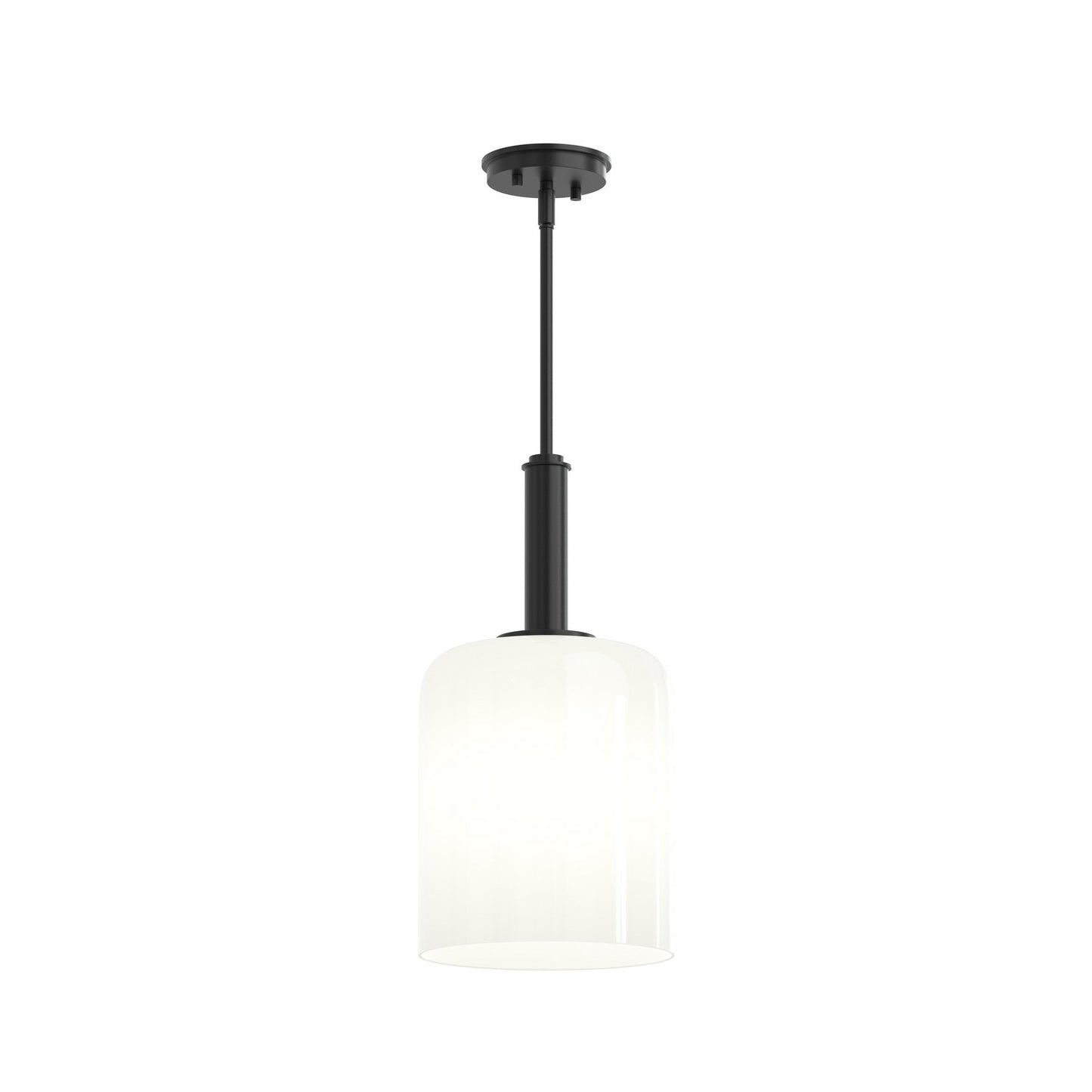 Reines One Light Pendant in Matte Black
