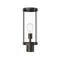 Kagen One Light Outdoor Post Mount in Antique Bronze