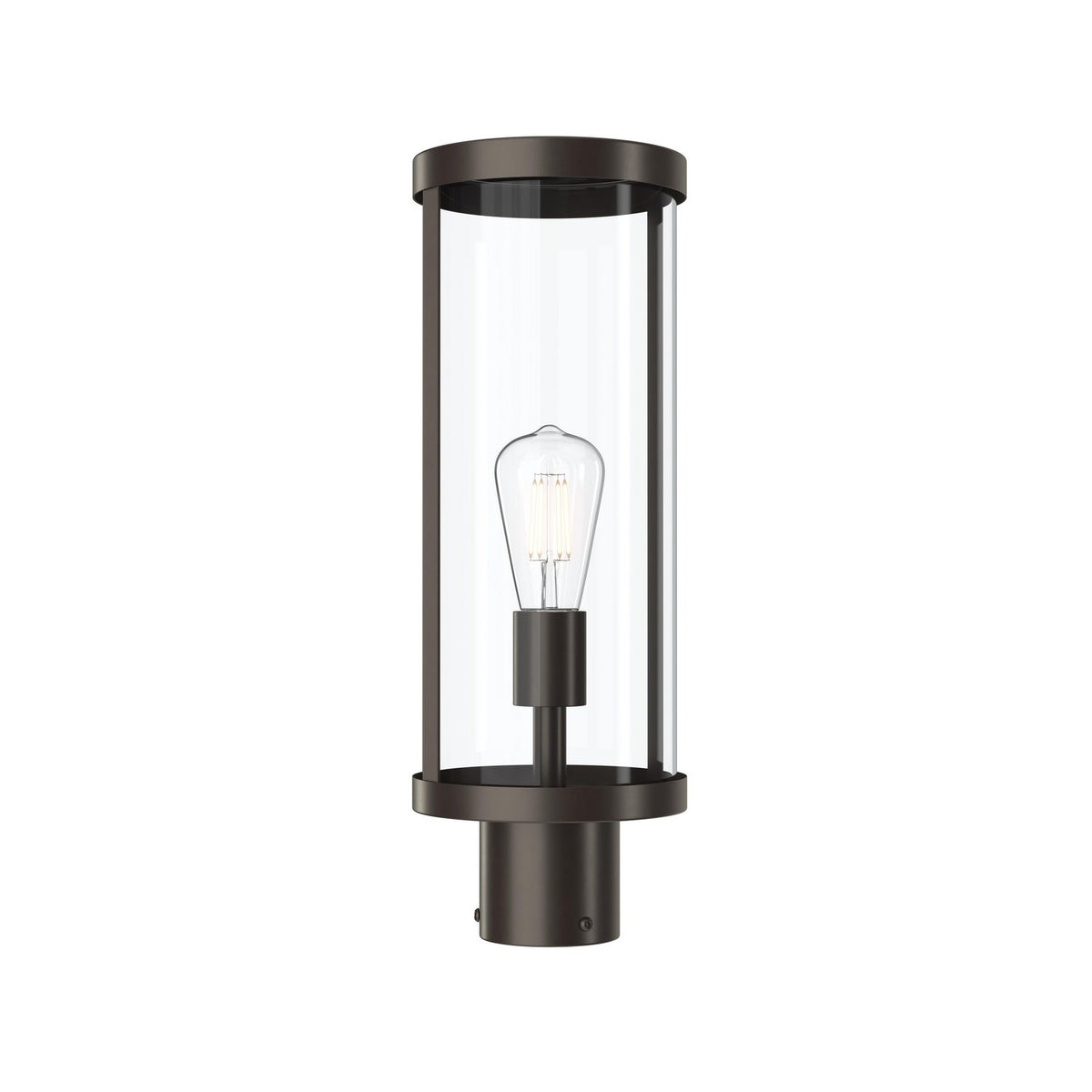 Kagen One Light Outdoor Post Mount in Antique Bronze