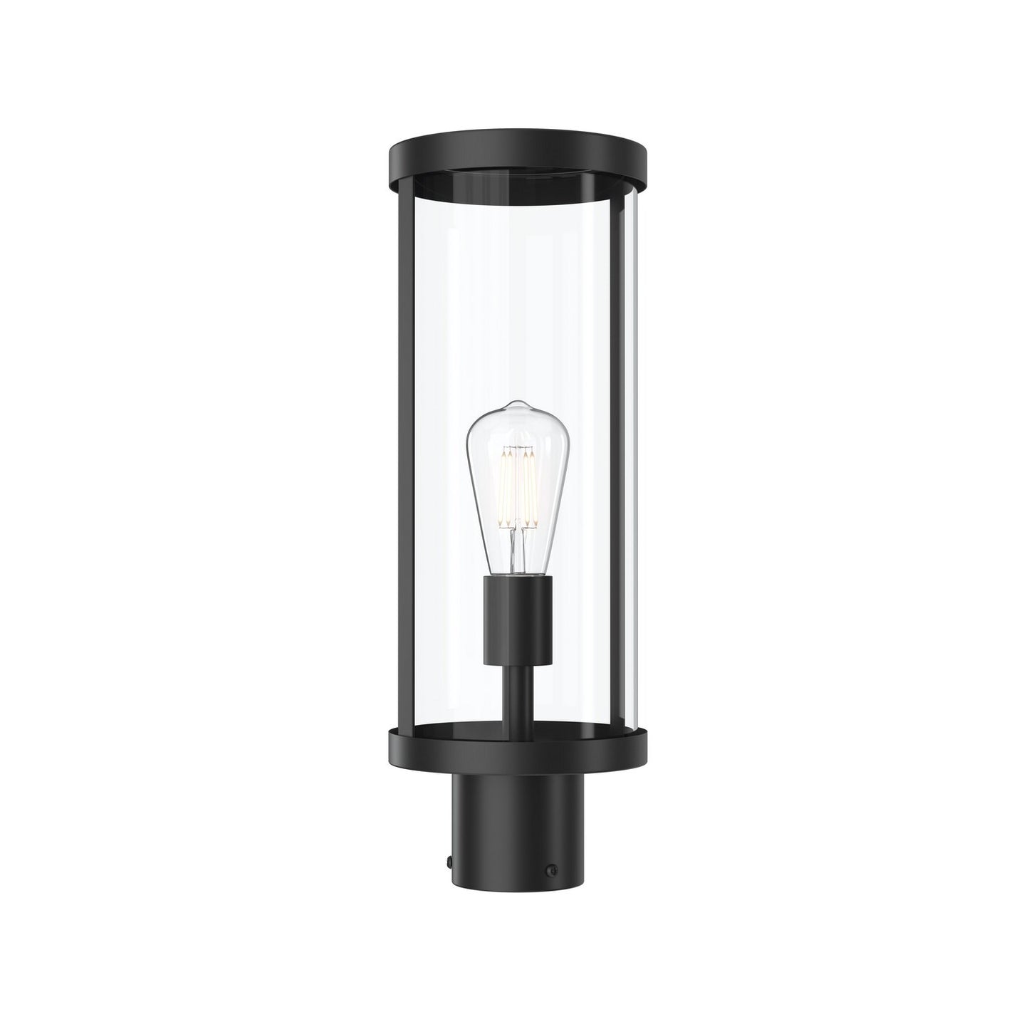 Kagen One Light Outdoor Post Mount in Matte Black