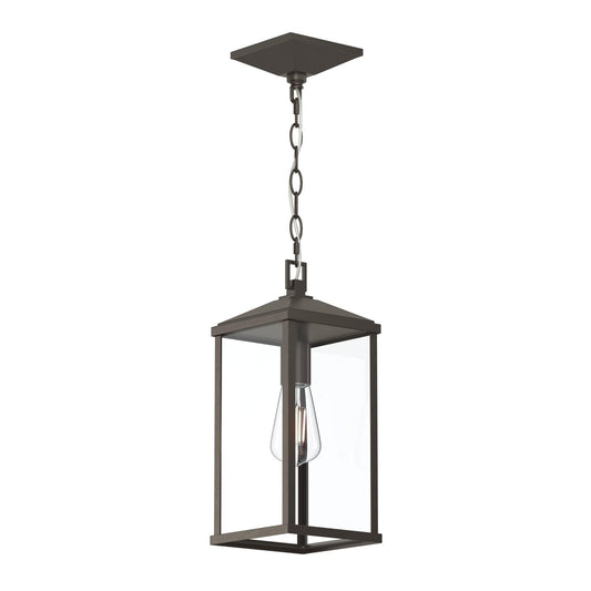 Cantley One Light Outdoor Pendant in Antique Bronze