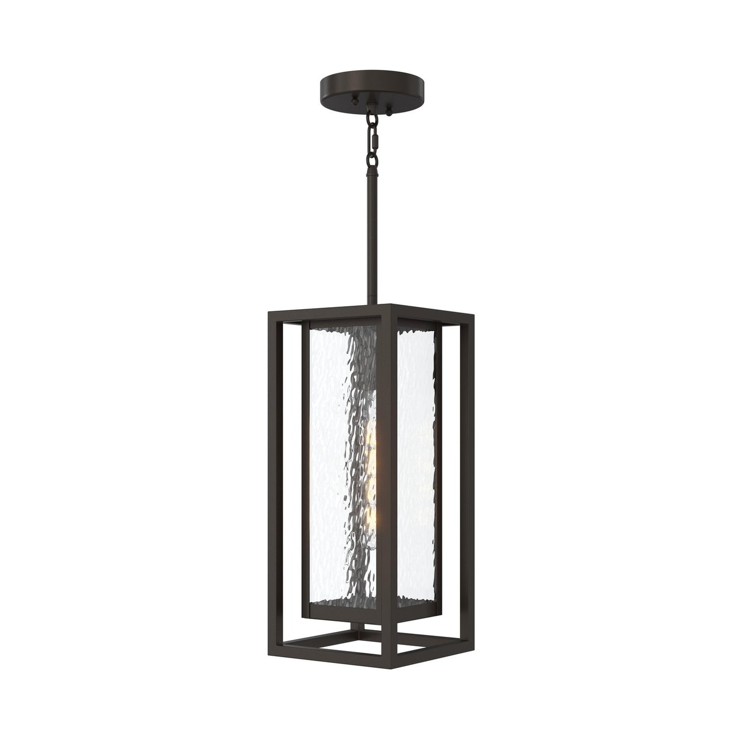 Shaw One Light Outdoor Pendant in Antique Bronze