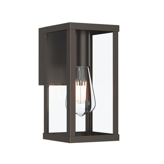 Ryle One Light Outdoor Wall Mount in Antique Bronze