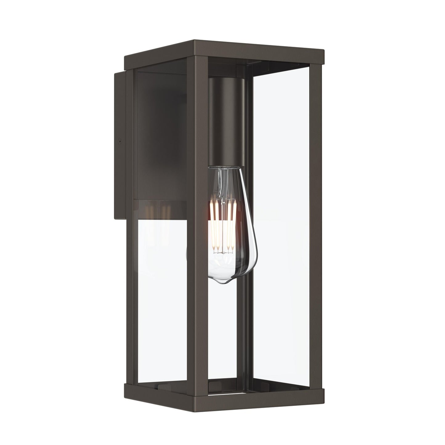 Ryle One Light Outdoor Wall Mount in Antique Bronze