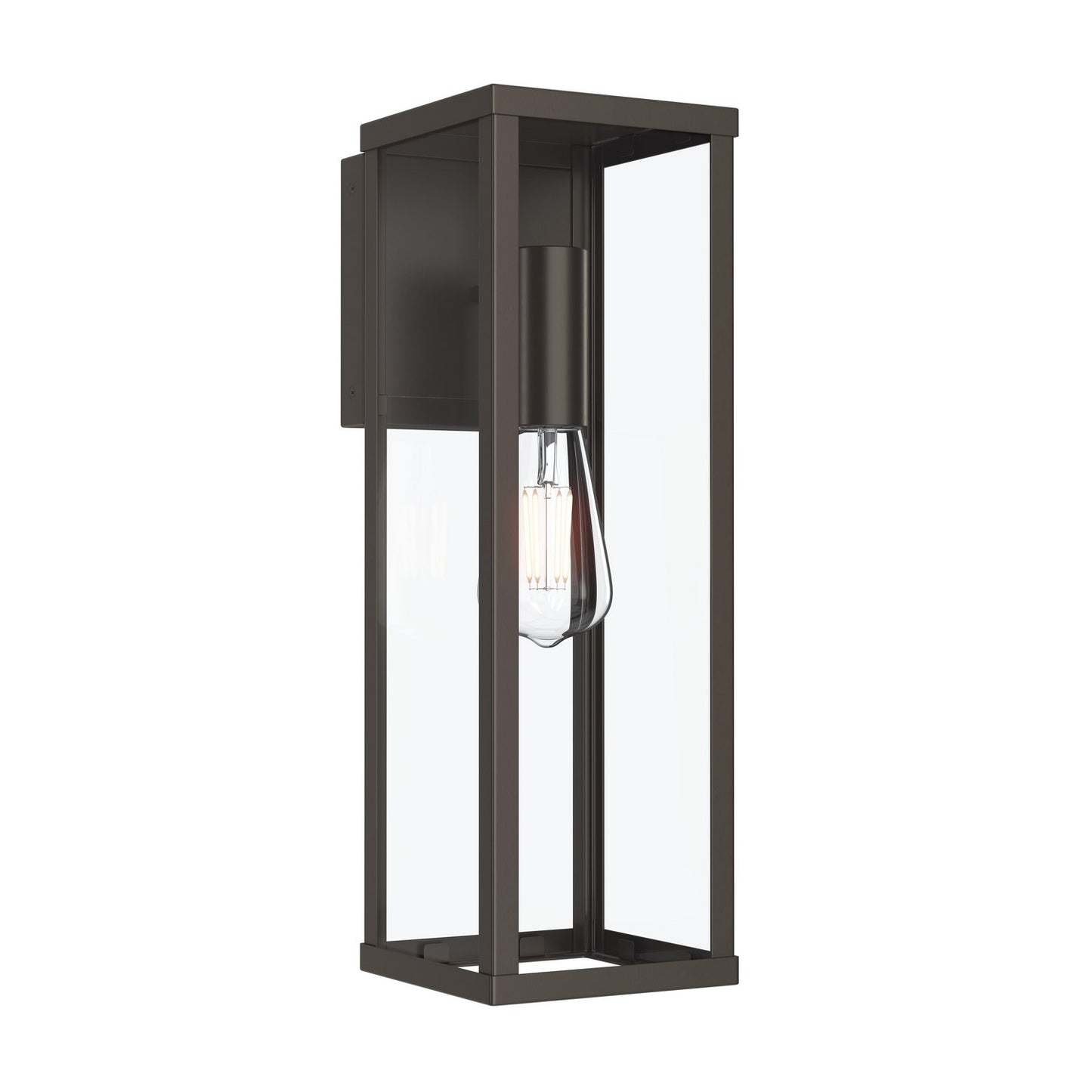 Ryle One Light Outdoor Wall Mount in Antique Bronze