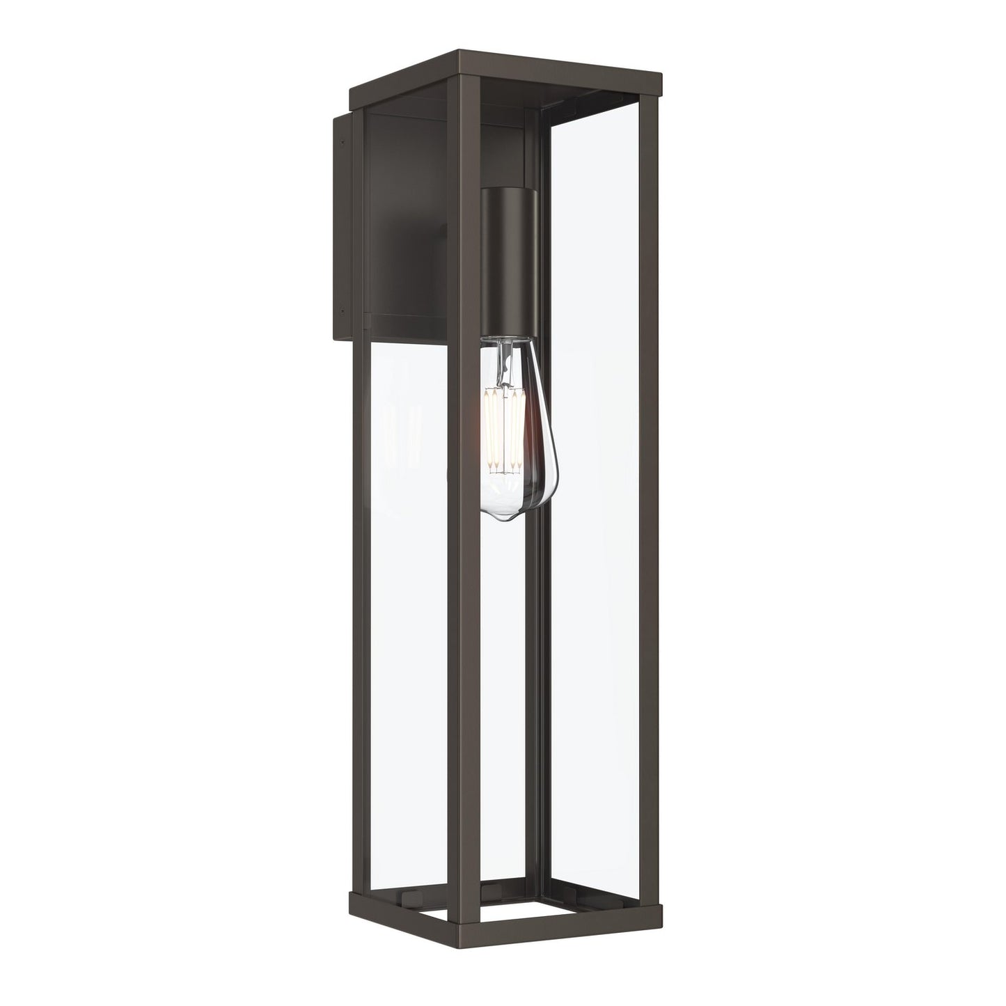Ryle One Light Outdoor Wall Mount in Antique Bronze