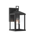 Cantley One Light Outdoor Wall Mount in Matte Black
