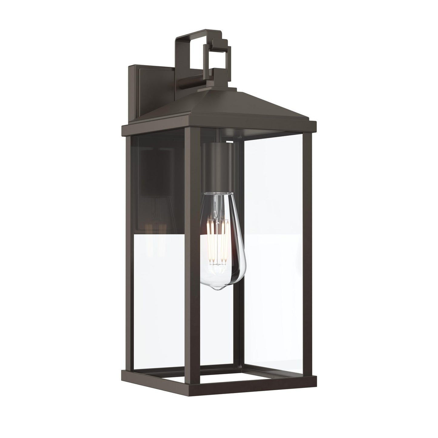 Cantley One Light Outdoor Wall Mount in Antique Bronze