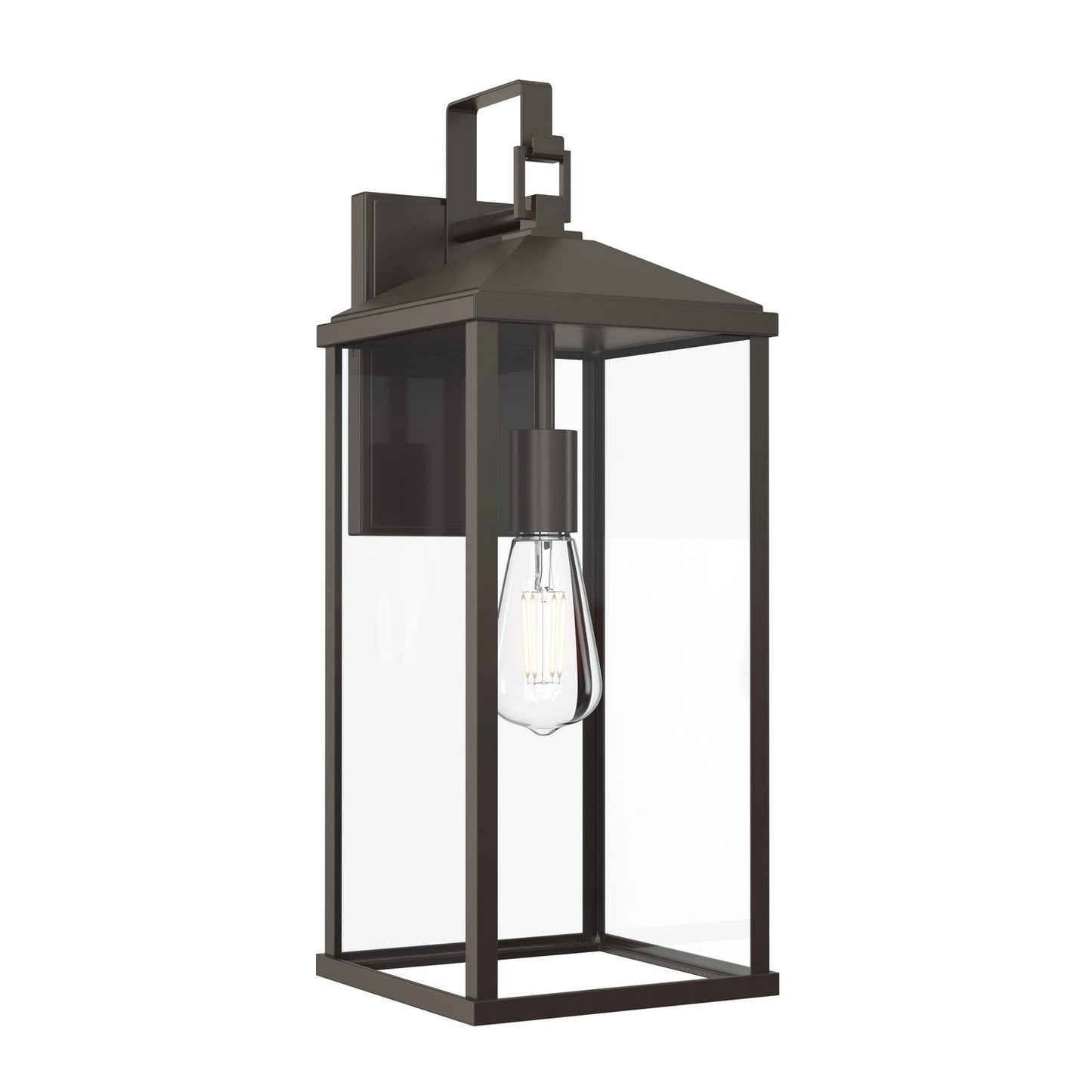 Cantley One Light Outdoor Wall Mount in Antique Bronze
