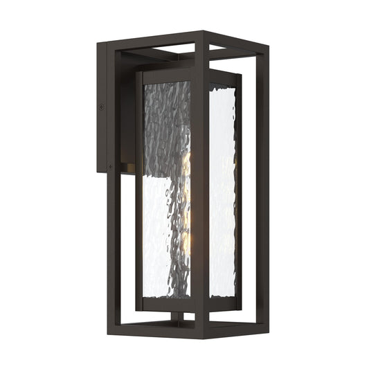Shaw One Light Outdoor Wall Mount in Antique Bronze