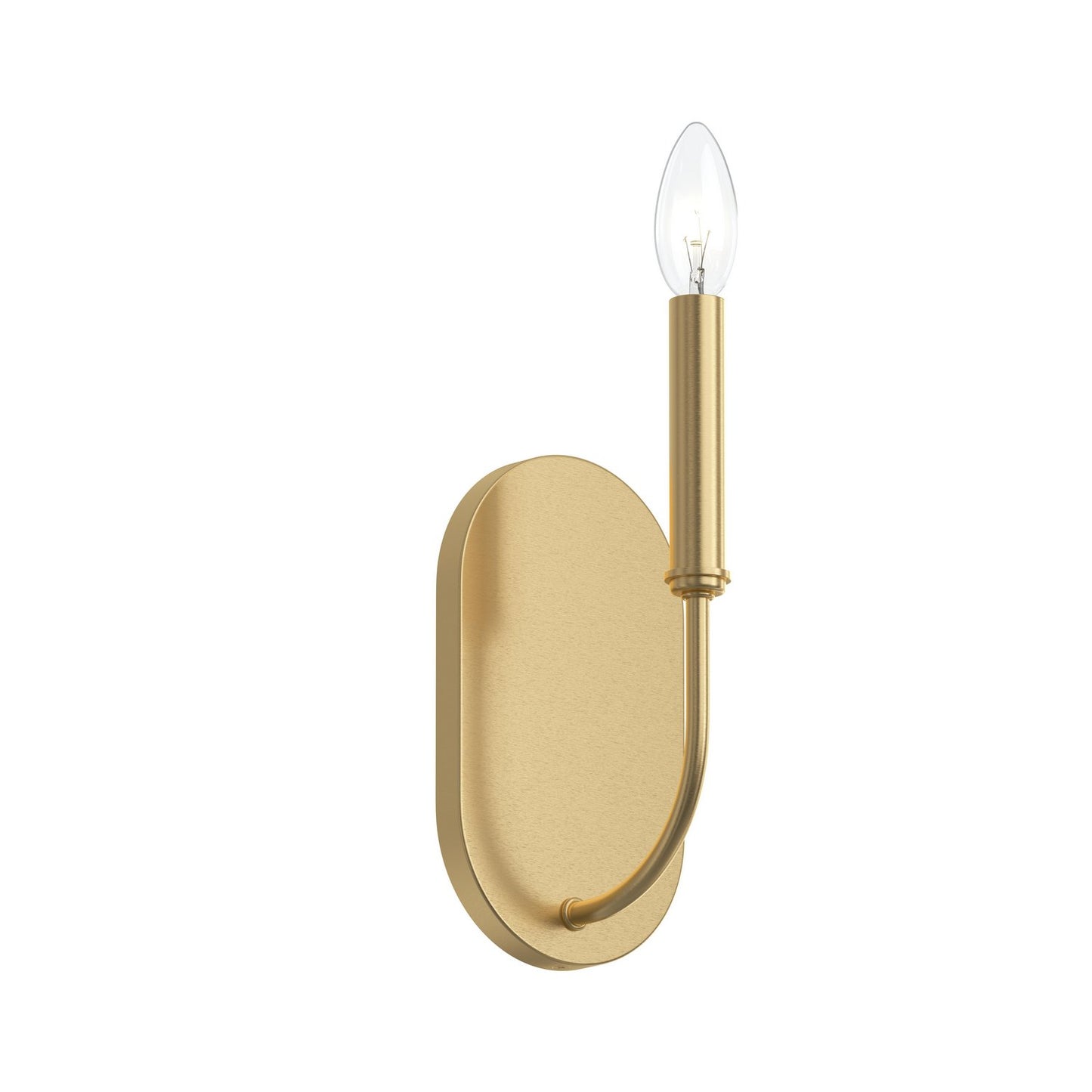 Reines One Light Wall Sconce in Brushed Gold