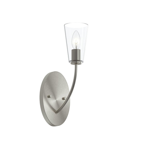 Jheni One Light Wall Sconce in Brushed Nickel