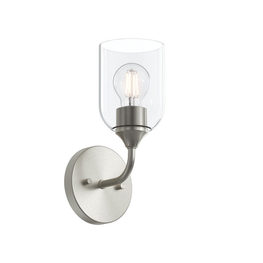Ilia One Light Wall Sconce in Brushed Nickel