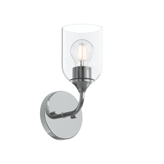 Ilia One Light Wall Sconce in Polished Chrome