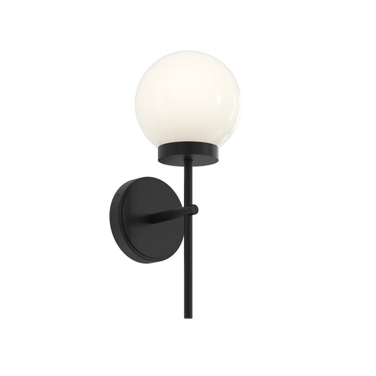 Rigsby One Light Wall Sconce in Matte Black