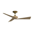 Yogi 52" Ceiling Fan in Brushed Satin Brass