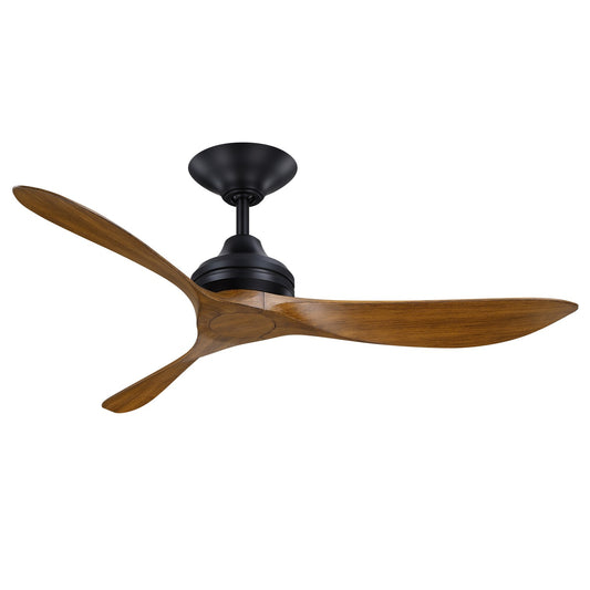 Aviara Coastal 52" Ceiling Fan in Black