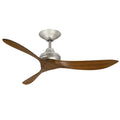Aviara Coastal 52" Ceiling Fan in Brushed Nickel