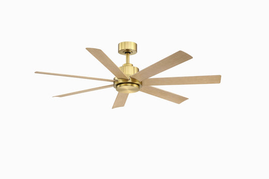 Pendry 56 56" Ceiling Fan in Brushed Satin Brass