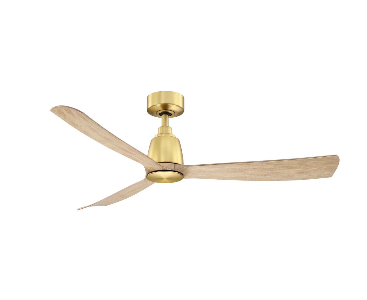 Kute 52 52" Ceiling Fan in Brushed Satin Brass