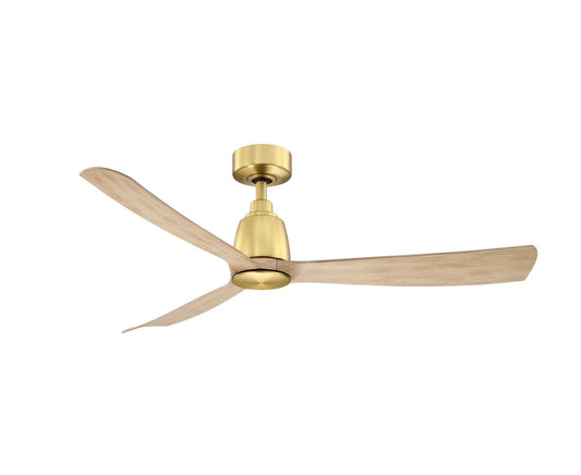 Kute 52 52" Ceiling Fan in Brushed Satin Brass