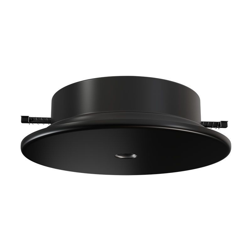 Ceiling Canopy With Junction Box in Black