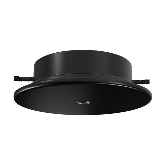 Ceiling Canopy With Junction Box in Black