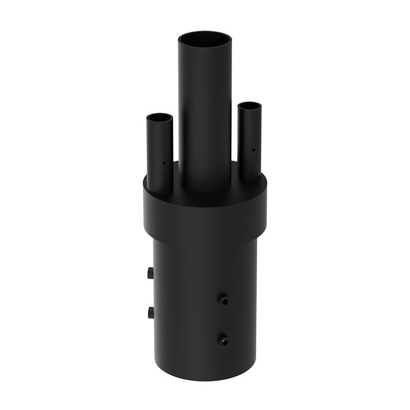Pole-Top Adapter in Black