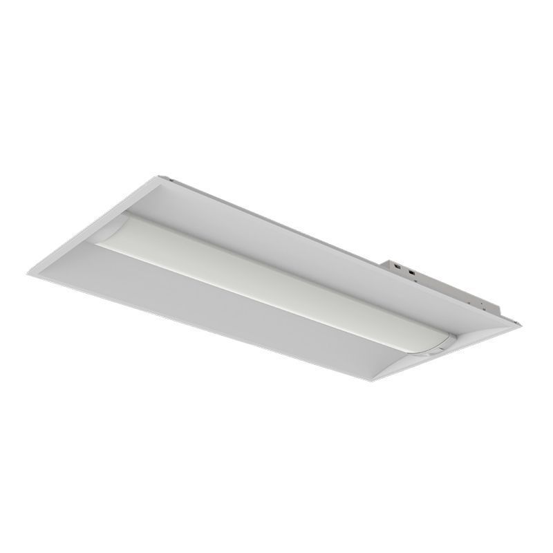 Premium Center-Lens Troffer in White